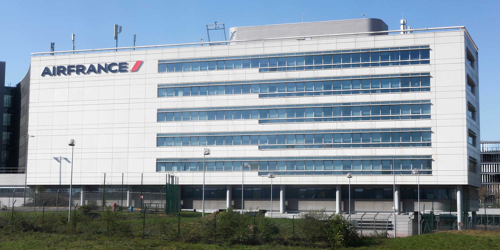 Batiment Air France à Roissy (aéroport Charles de Gaulle)